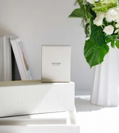 Homewares Hivern | Black Orchid & Clove Candle | Dark Navy