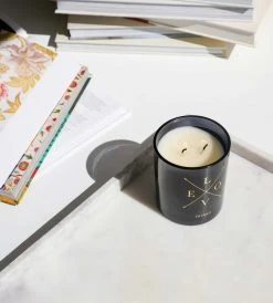 Hivern | Tobacco & Smoked Oak Candle | Dark Navy