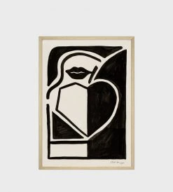 Hotel Magique | Black Apple Unframed Print | A2