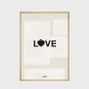 Homewares Hotel Magique | Love Unframed Print | A2