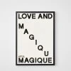 Hotel Magique | Love And Magique Framed Print | A3