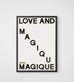 Hotel Magique | Love And Magique Framed Print | A3