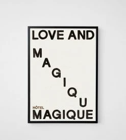 Homewares Hotel Magique | Love And Magique Unframed Print | A3