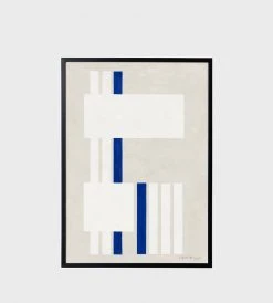 Homewares Hotel Magique | White & A Bit Of Blue Magique Unframed Print | A2