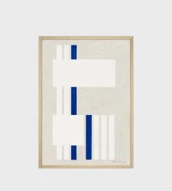 Hotel Magique | White & A Bit Of Blue Magique Framed Print | A3 Homewares