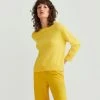 Jac And Jack Fashion + Beauty Jac+ Jack | Duster Sweater | Yellow Spark