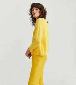Jac And Jack Fashion + Beauty Jac+ Jack | Duster Sweater | Yellow Spark