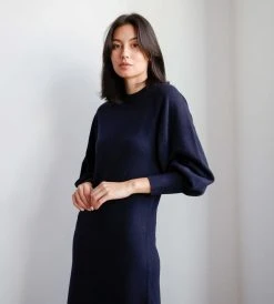 Jac And Jack Jac+ Jack | Mock Sweater Dress | Darkest Navy Fashion + Beauty