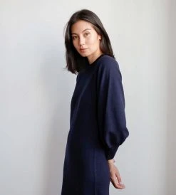 Jac And Jack Jac+ Jack | Mock Sweater Dress | Darkest Navy Fashion + Beauty