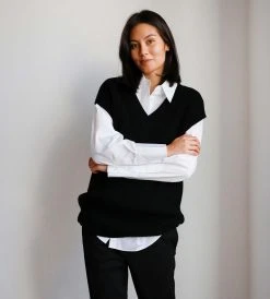 Jac And Jack Jac+ Jack | Preppy Sweater | Black Fashion + Beauty