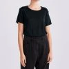 Jac And Jack Jac+Jack | Cuba Tee | Black Fashion + Beauty