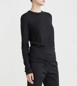 Jac And Jack Fashion + Beauty Jac+Jack | Davies Longsleeve Tee | Black