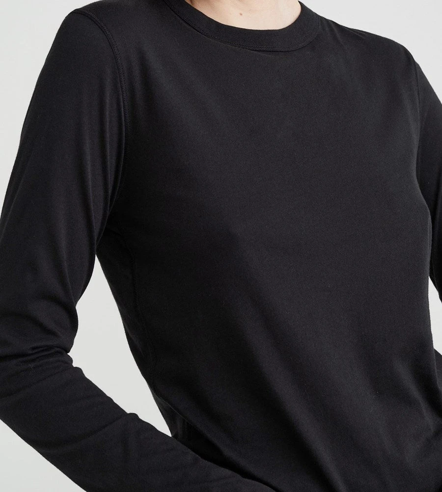 Jac And Jack Fashion + Beauty Jac+Jack | Davies Longsleeve Tee | Black