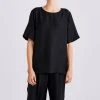 Jac And Jack Jac+Jack | Depp Silk Tee | Black