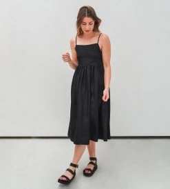 Jac And Jack Jac+Jack | Kiah Silk Dress | Black Fashion + Beauty