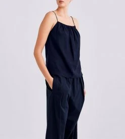 Jac And Jack Jac+Jack | Lori Top | Darkest Navy