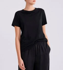 Jac And Jack Jac+Jack | Verte Tee | Black Fashion + Beauty