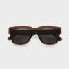 James Ay | Dandy Sunglasses | Transparent Brown Fashion + Beauty