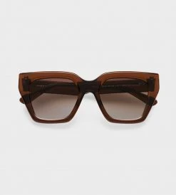 Fashion + Beauty James Ay | Glance Sunglasses | Transparent Brown