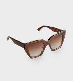 Fashion + Beauty James Ay | Glance Sunglasses | Transparent Brown