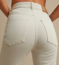 Jeanerica | Women's Eiffel 5-Pocket Jeans | Natural White Fashion + Beauty