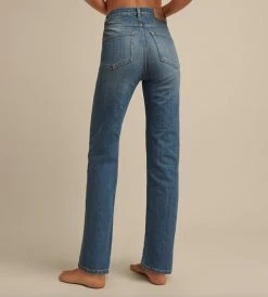 Jeanerica | Women's Eiffel 5-Pocket Jeans | Mid Vintage Fashion + Beauty