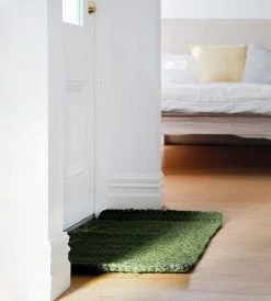 RAINE & HUMBLE Homewares Jute Rug | Panama Green