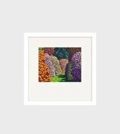 100% NZ Ltd Karl Maughan | Cambridge Small Art Print | Framed | White Homewares