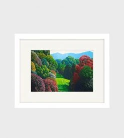 100% NZ Ltd Homewares Karl Maughan | Marchent Ridge Small Art Print | Framed | White