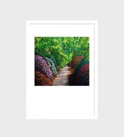100% NZ Ltd Homewares Karl Maughan | Riverhead A2 Print | Framed | White