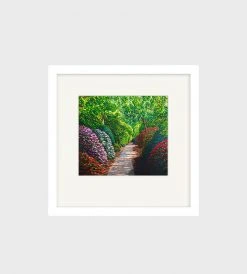 100% NZ Ltd Homewares Karl Maughan | Riverhead Small Art Print | Framed | White