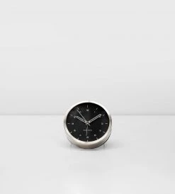 Homewares Karlsson | Tinge Alarm Clock | Silver / Black