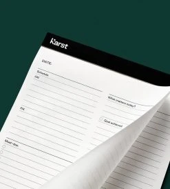 Homewares Karst | Daily Action Pad | A5