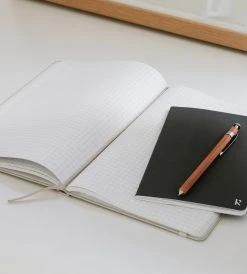 Karst | Hard Cover Notebook | A5 Grid Stone