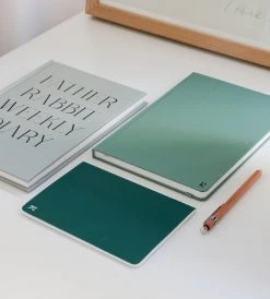 Karst | Hard Cover Notebook | A5 Plain Eucalypt