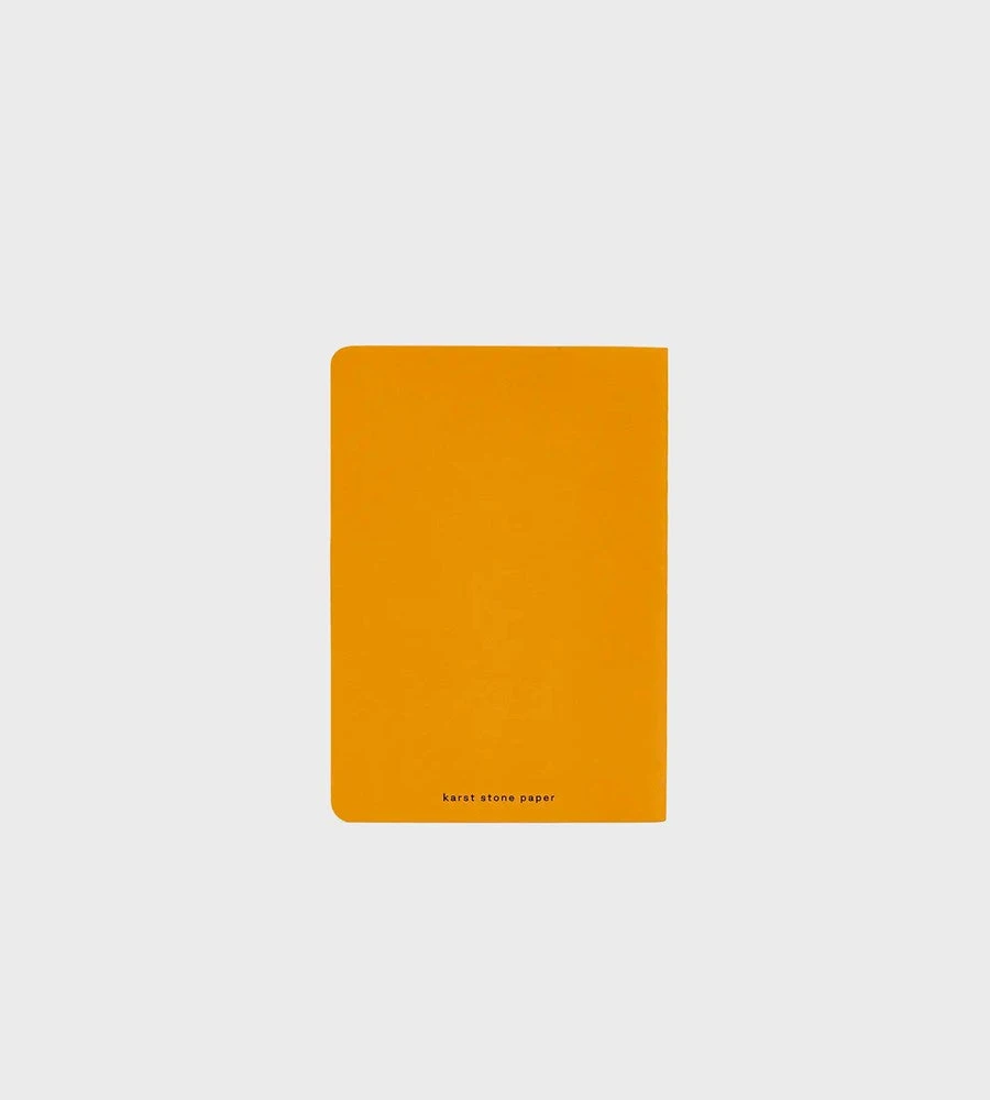 Karst | Pocket Journal | A6 Plain Tumeric