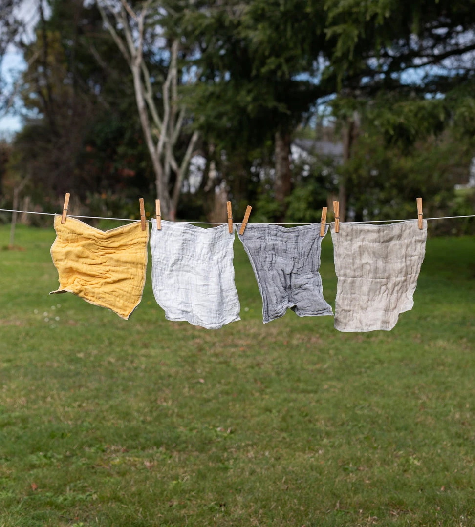 Father Rabbit Kitchenware Homewares R.I.B. Dishcloth | Tangerine