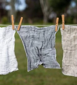 Father Rabbit Kitchenware Homewares Natural Dishcloth | Charcoal