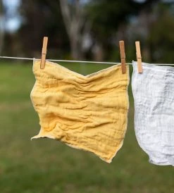 Father Rabbit Kitchenware Homewares R.I.B. Dishcloth | Tangerine