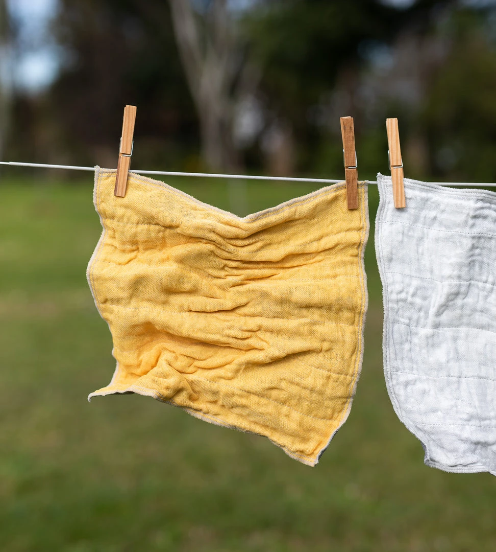 Father Rabbit Kitchenware Homewares R.I.B. Dishcloth | Tangerine