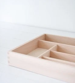 Father Rabbit Kitchenware Klawe | Beech Cutlery Box