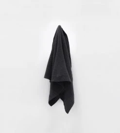 Bianca Lorenne Homewares Knitted Hand Towel | Charcoal