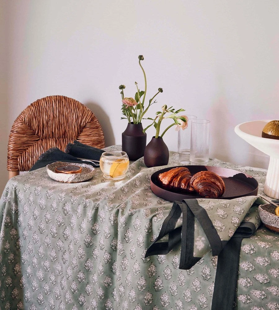 L&M Home | Porto Tablecloth | Sage