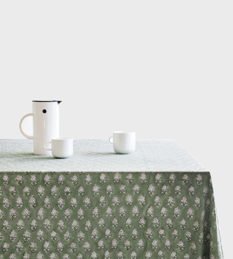 L&M Home | Porto Tablecloth | Sage