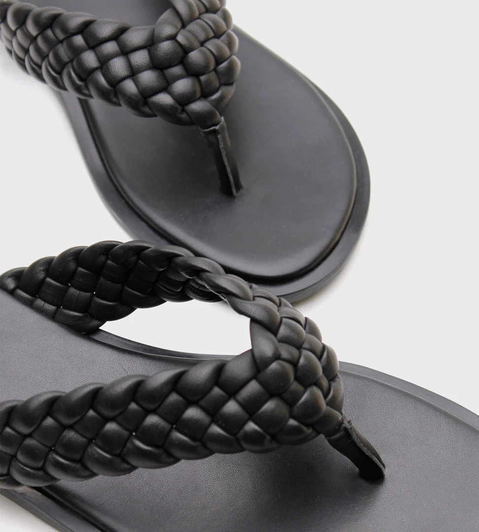 La Tribe | Braided Thong | Black Fashion + Beauty