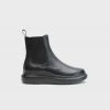 La Tribe | Lola Ankle Boot | Pebbled Black