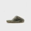 La Tribe | Sheepy Slip On | Moss New In Fashion
