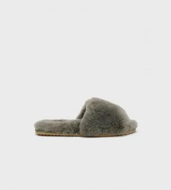 La Tribe | Sheepy Slipper | Moss