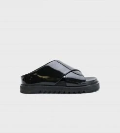 La Tribe | Zuki Slide | Shiny Black