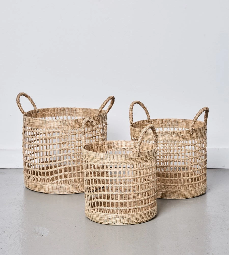 Papaya | Lally Loop Handle Basket